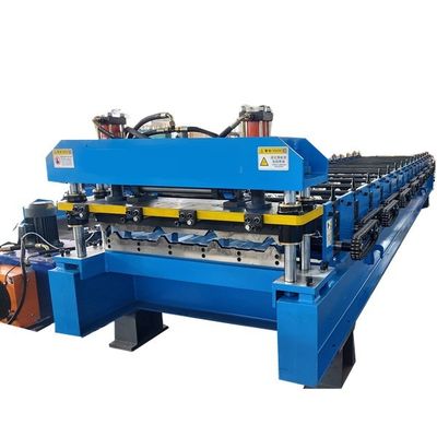 840 Box Profile Metal Roofing Ppgi Steel Sheet Roll Forming Machine