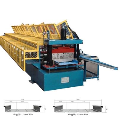 Zip Lock Bemo Type Standing Seam Profiling Machine 16 Station