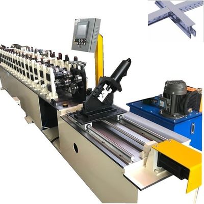 pm35782375-14_station_ceiling_t_grid_plc_cold_formed_steel_machine 14 Station Ceiling T Grid Plc Cold Formed Steel Machine