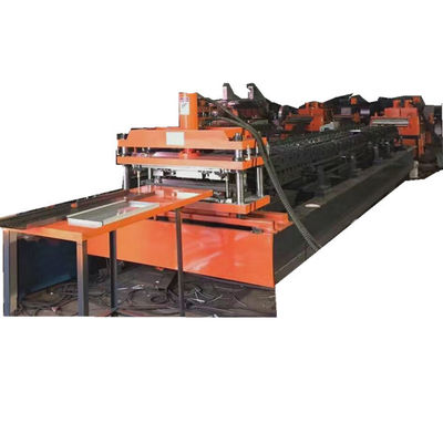 Manual Decoiler Supermarket Shelving 1.2mm Panel Roll Forming Machine