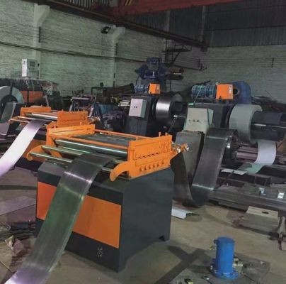 Manual Decoiler Supermarket Shelving 1.2mm Panel Roll Forming Machine