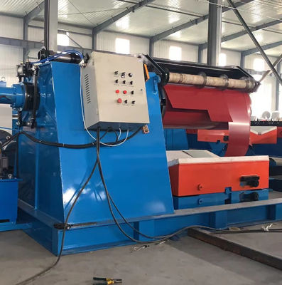 pm36304189-recoiler_metal_coil_slitting_machine_1250mm_width_ppgi_coils Recoiler Metal Coil Slitting Machine 1250mm Width PPGI Coils