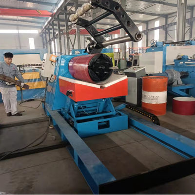 pm36304190-recoiler_metal_coil_slitting_machine_1250mm_width_ppgi_coils Recoiler Metal Coil Slitting Machine 1250mm Width PPGI Coils