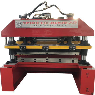 pm36732306-350h_steel_glazed_tile_roofing_machine_gcr15_roller_5_5kw_step_tile_machine 350H Steel Glazed Tile Roofing Machine Gcr15 Roller 5.5KW Step Tile Machine