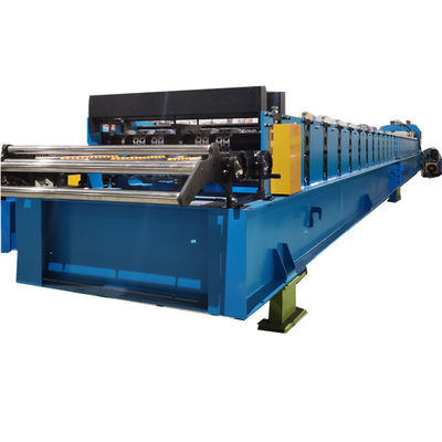 pm45366513-11kw_floor_deck_roll_forming_machine_plc_90mm_shaft_for_jordan 11kw Floor Deck Roll Forming Machine PLC 90mm Shaft For Jordan