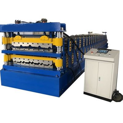 pm62414268-7_5kw_double_layer_roll_forming_machine_gi_ppgi_25m_min_anti_rusty 7.5kw Double Layer Roll Forming Machine GI PPGI 25m/ Min Anti Rusty