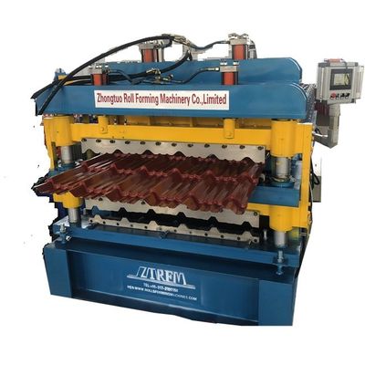 pm83366757-double_layer_roofing_corrugated_sheet_roll_forming_machine_steel_roofing_machine Double Layer Roofing Corrugated Sheet Roll Forming Machine / Steel Roofing Machine