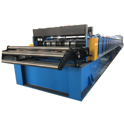 pm92411947-metal_hydraulic_decoiler_floor_decking_forming_machine_915mm_1150mm_input_coil_width Metal Hydraulic Decoiler Floor Decking Forming Machine 915mm 1150mm Input Coil Width