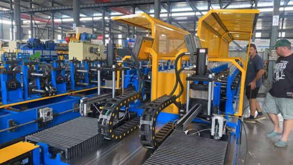 Steel Fence Roll Forming Machine for the Australian Market High-Speed Production Line for Fence Posts, Rails & Slats