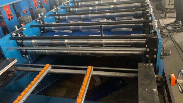 20210804 677 840 Trapezoidal Roofing Sheet Roll Forming Machine | Automatic Metal Roof Panel Production Line