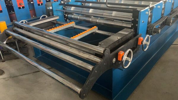 20210804 678 840 Trapezoidal Roofing Sheet Roll Forming Machine | Automatic Metal Roof Panel Production Line