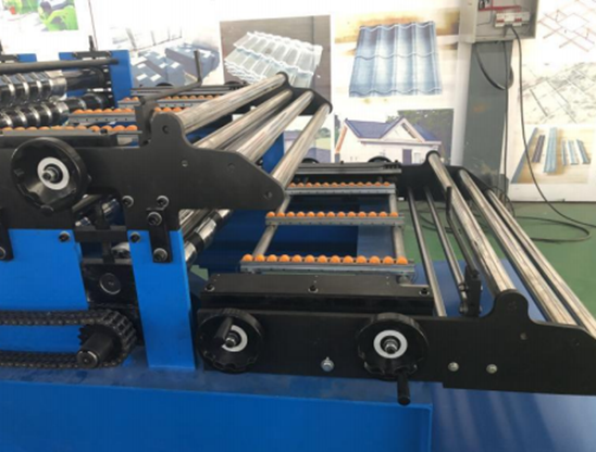 Double Layer Trapezoidal 686 & Corrugated 762 Roll Forming Machine