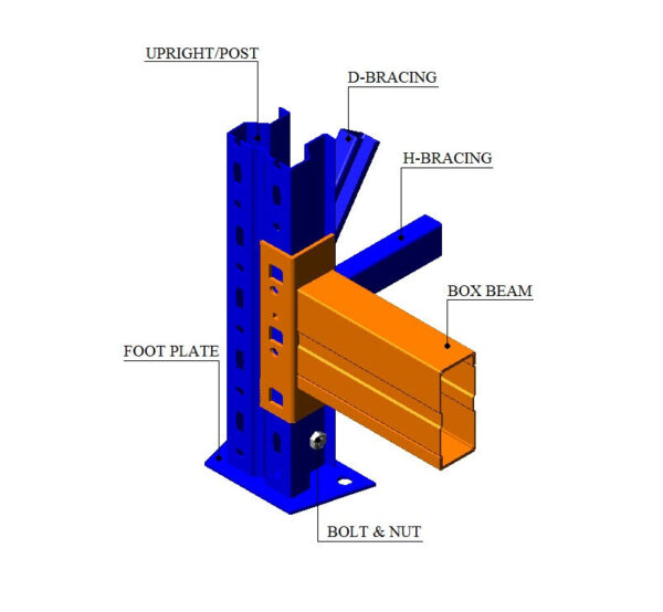 unnamed-6 Heavy Duty Pallet Rack Upright for Reliable Warehouse Storage Solutions