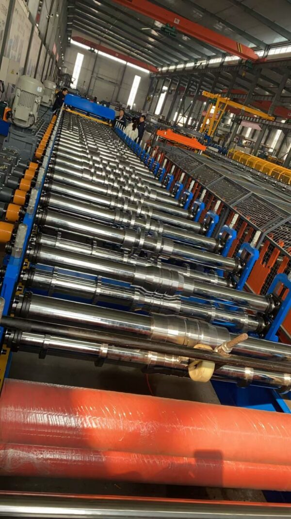 1000 Trapezoidal Roofing Sheet Roll Forming Machine | High-Speed Automatic Metal Roofing Production Line