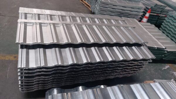 彩石瓦生产过程 (10) Automatic Stone Coated Roof Tile Roll Forming Machine