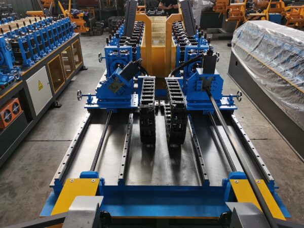 微信图片_20210923154836 High-Efficiency Double Line Light Gauge Steel Roll Forming Machine