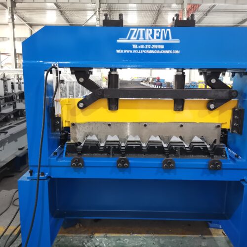 Heavy-Duty Floor Deck Roll Forming Machine for High-Strength Steel Deck Production