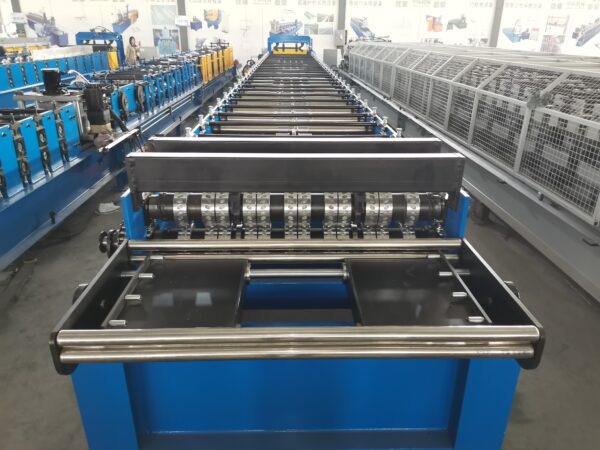 李展马来西亚楼承板 (21) Heavy-Duty Floor Deck Roll Forming Machine for High-Strength Steel Deck Production