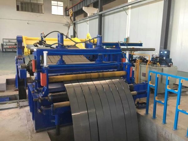 纵剪线 (6) High Precision Coil Slitting Line for Efficient Metal Strip Processing